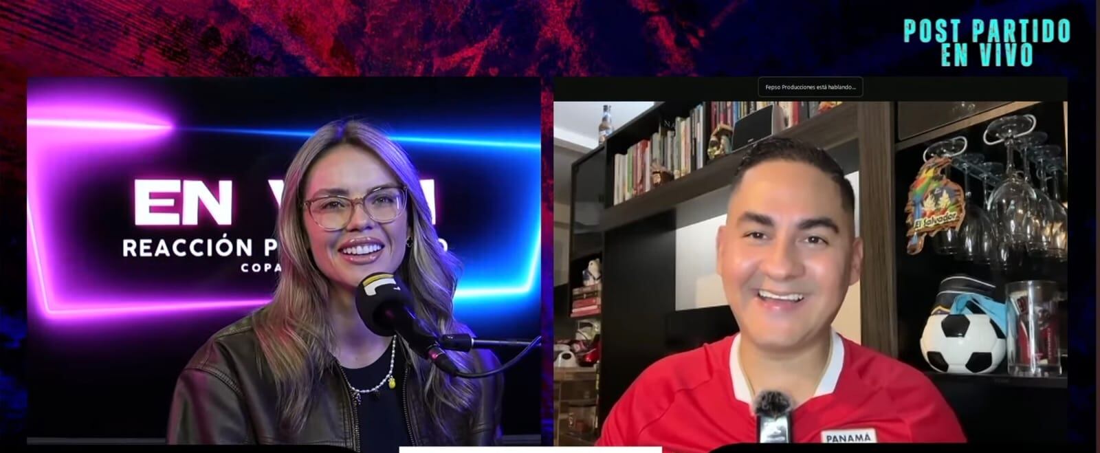 Sophia Umaña con Chepe Bomba