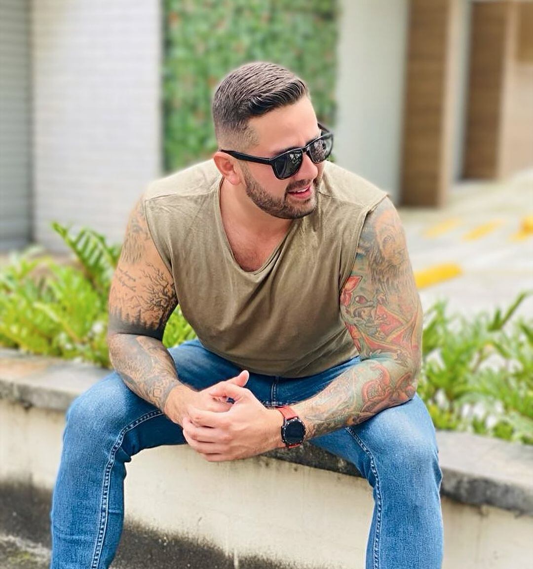 Periodista Omar Cascante, presentador de Buen día.