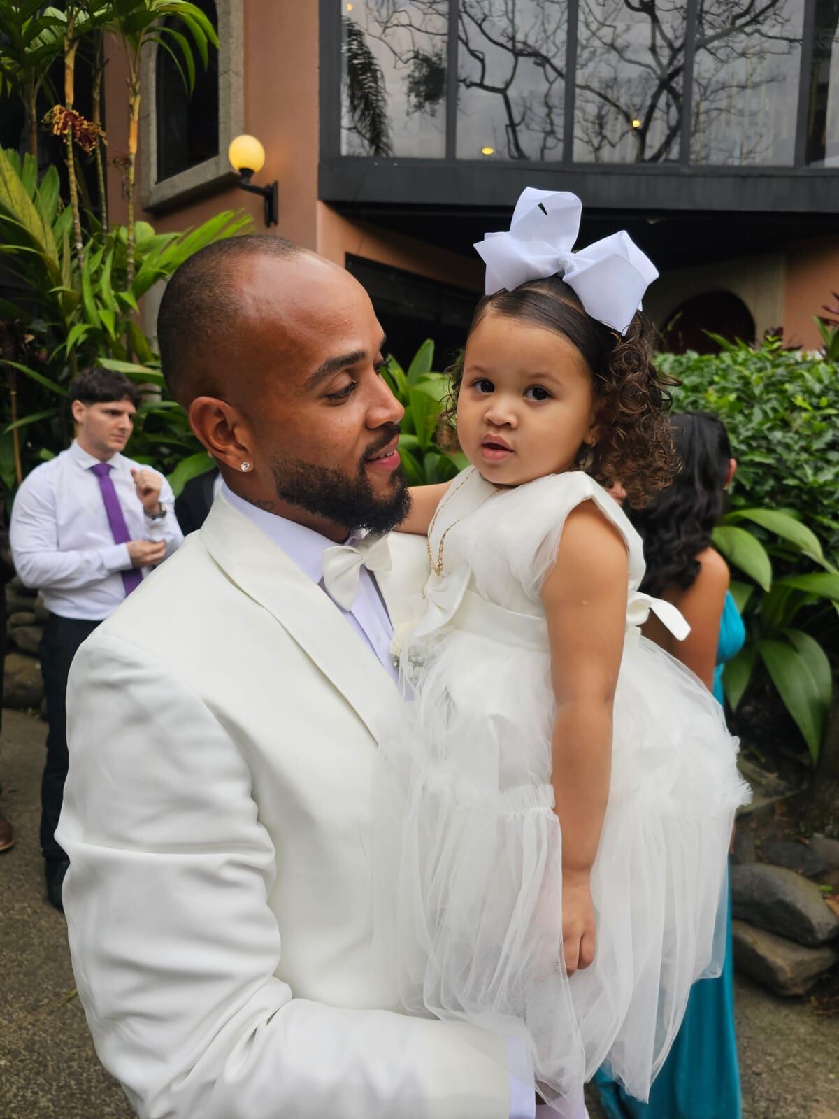 Pablo Arboine se casó el 27 de diciembre, con su pareja Carolina Estribí. Cortesía.