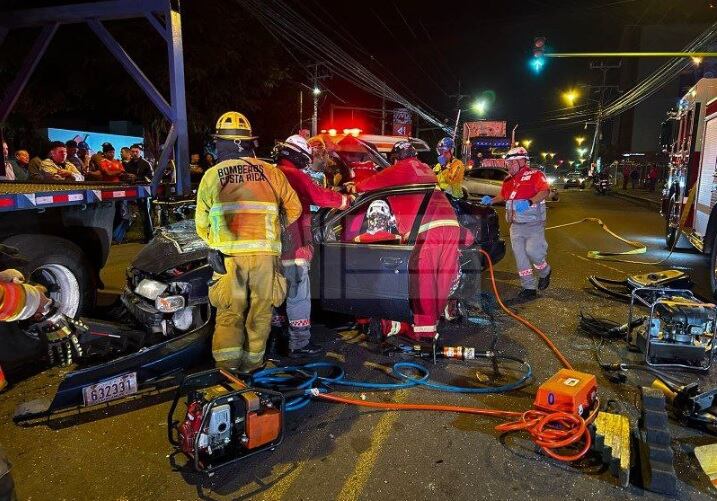 La mayoría de los accidentes ocurrieron la madrugada de este sábado. Foto Agencia Nacional de Información.