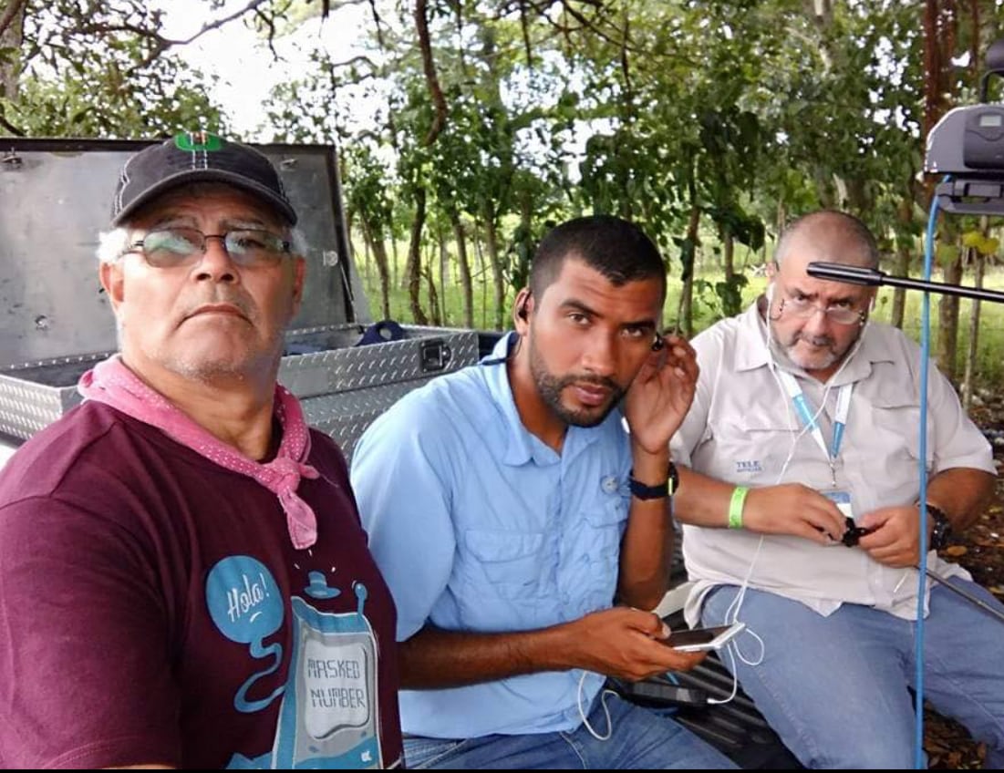 Dudly Lynch Mendoza, periodista de Telenoticias de canal 7.