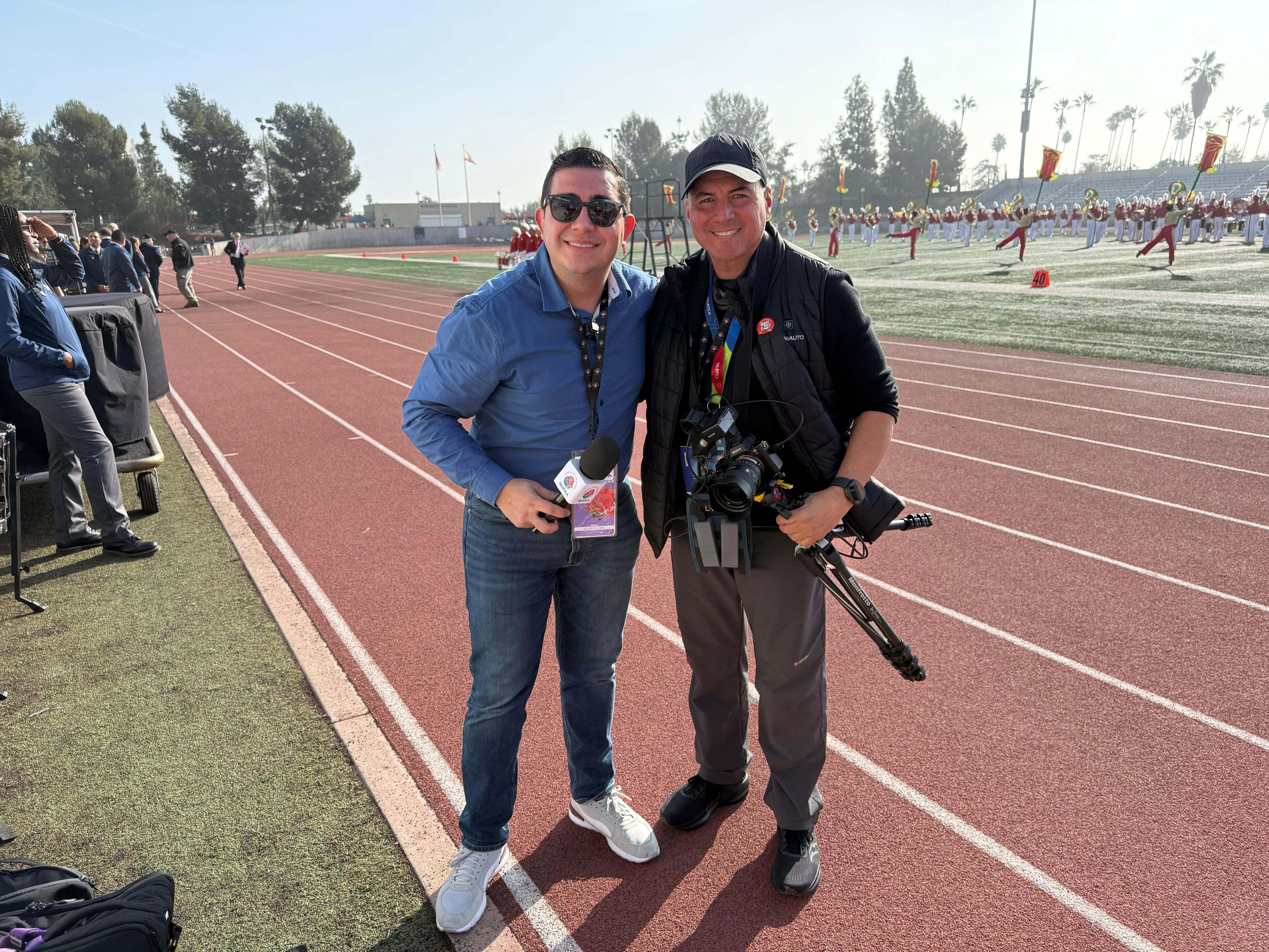 Elías Alvarado en Desfile de las Rosas