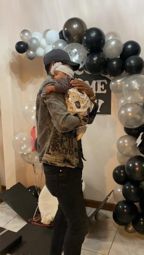 La familia de Orlando Sinclair. Cortesía.