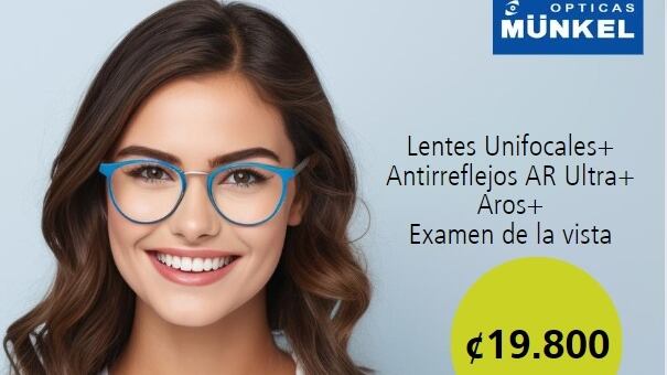 Es momento de tener anteojos nuevos con menos de ₡20 mil