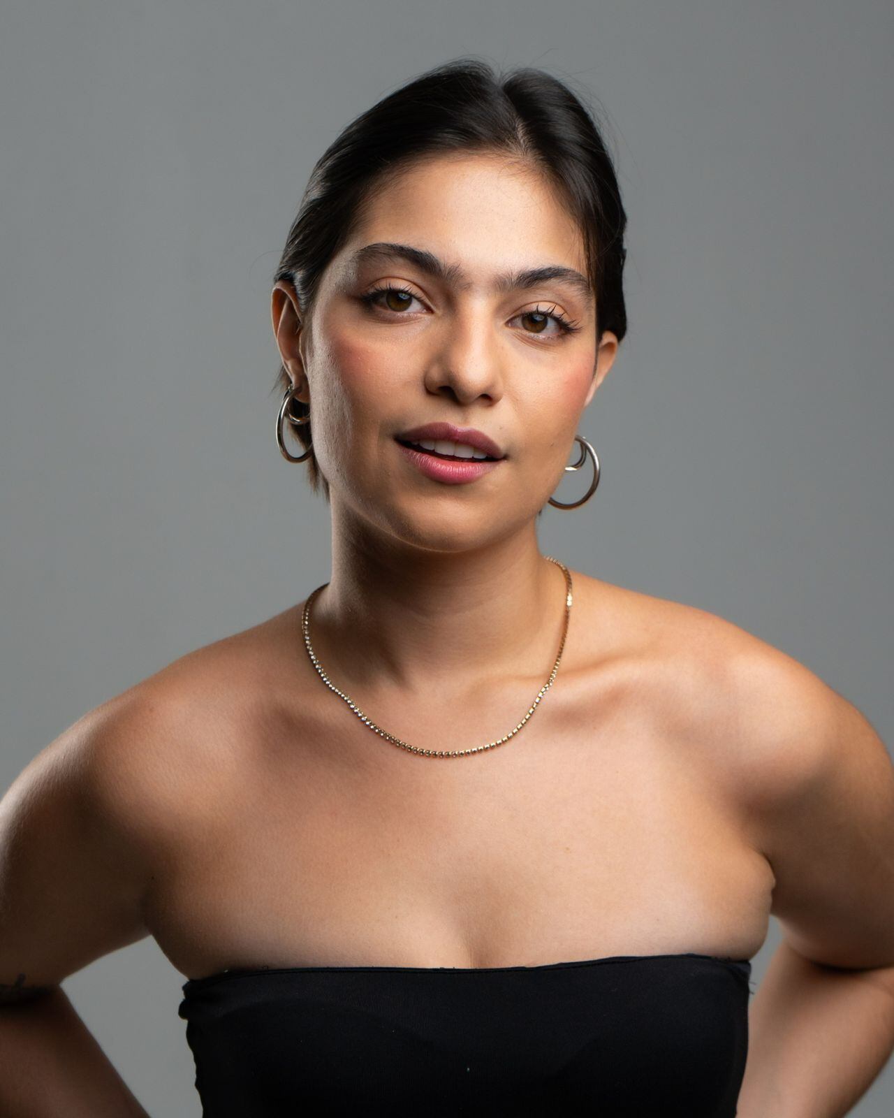 Actriz Jimena Quesada, hija del periodista deportivo Yashin Quesada.