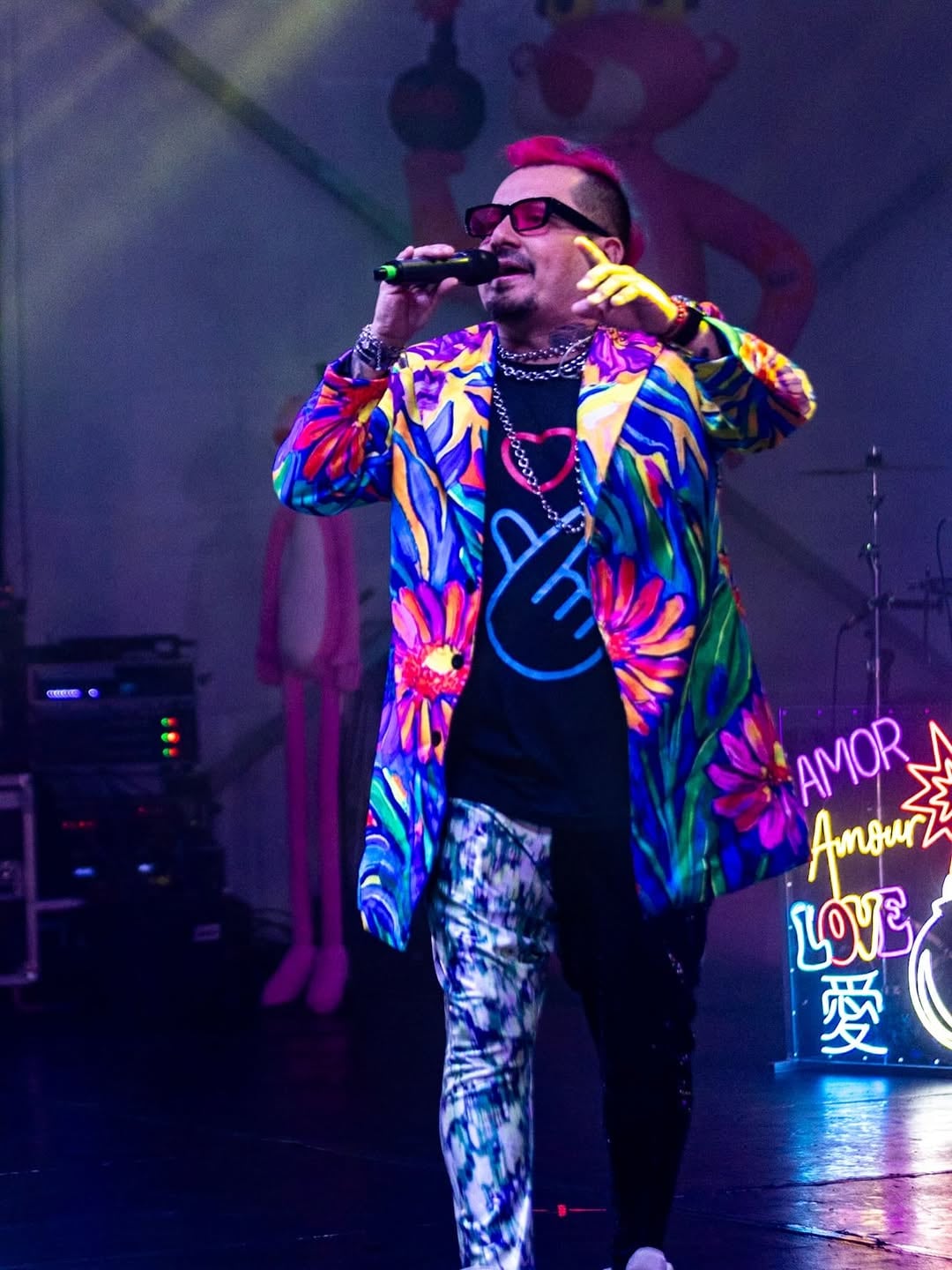 LuisGa Loría, vocalista y líder de Los Ajenos.