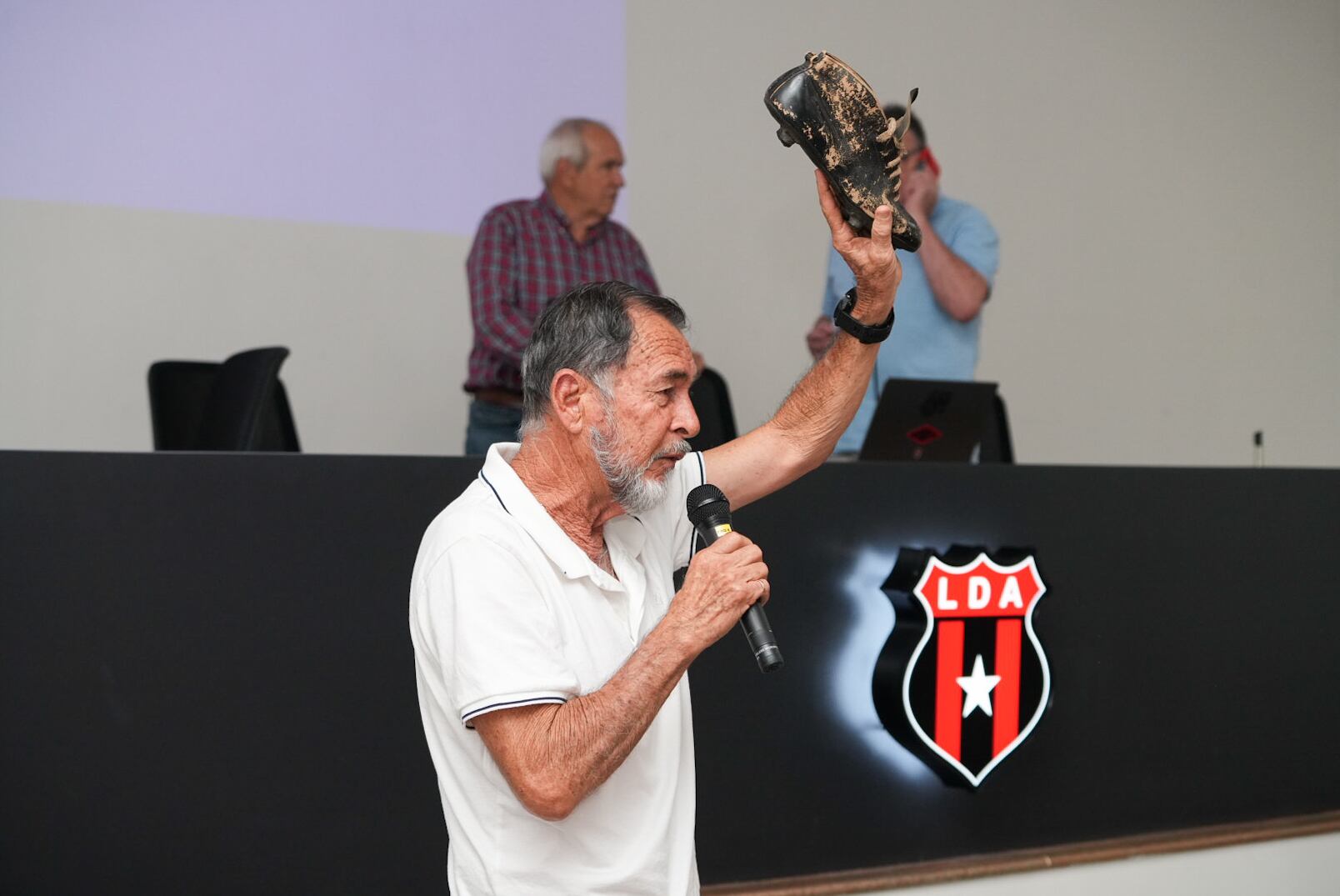 12/07/2025. Evento con ex jugadores del Alajuelense. Centro de Alto rendimiento, Turrúcares. Alajuela. Fotografía: Lilly Arce.