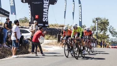 El equipo que lidera la Vuelta Ciclística a Costa Rica ganó la contrarreloj