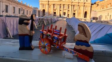 Hay 100 pasitos en el Vaticano ¡Y uno lo hizo una tica!