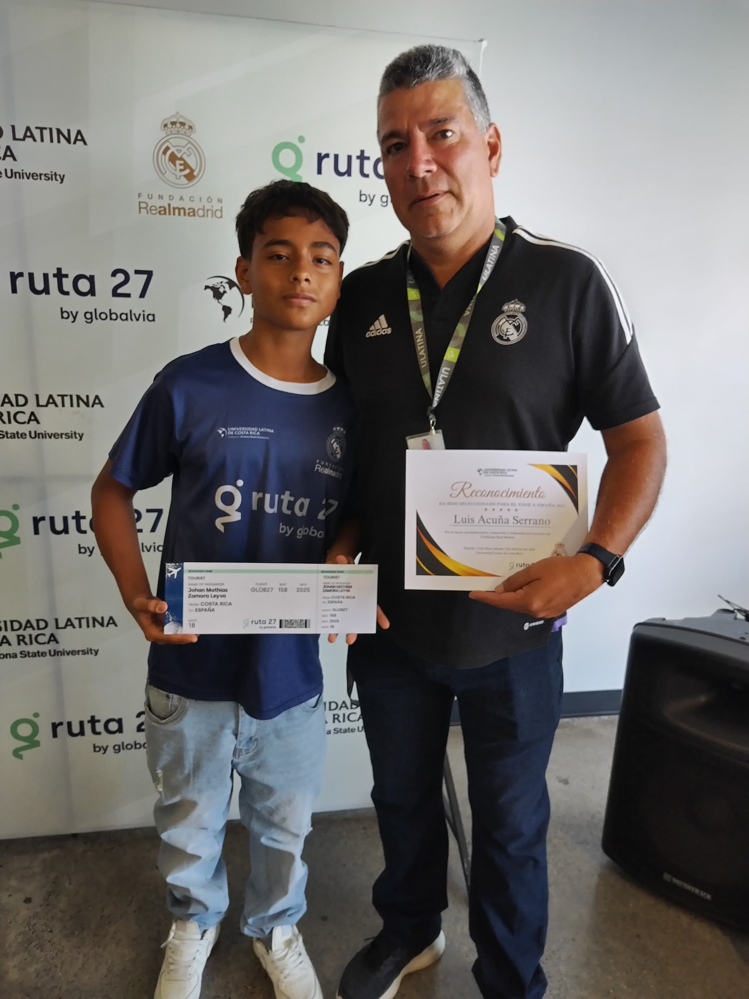 El Real Madrid espera a 10 jóvenes de Guararí de Heredia