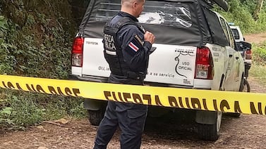 Avioneta siniestrada transportaba droga; Fuerza Pública mantiene custodia