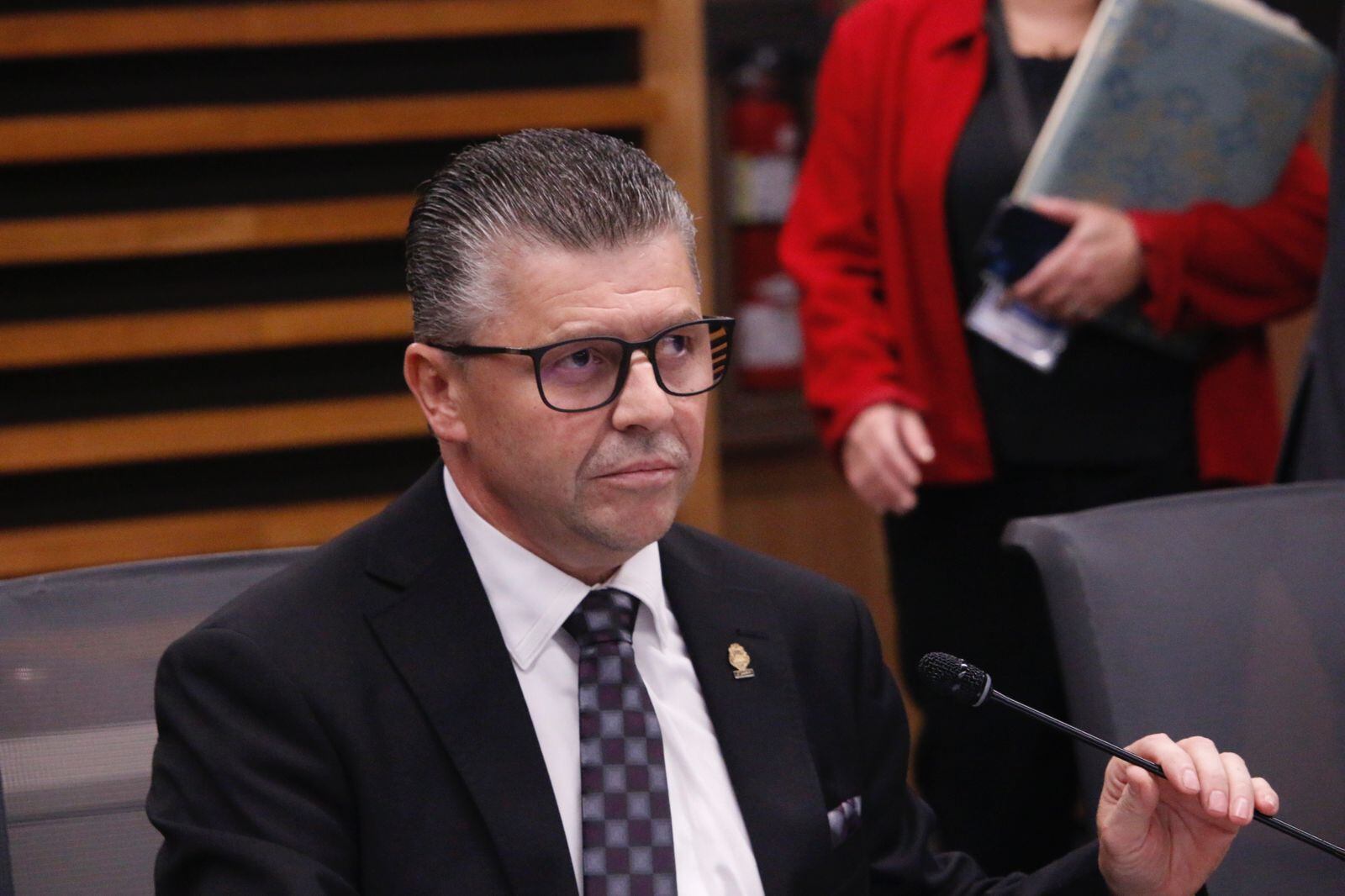 Gilberth Jiménez, diputado del PLN, asumió la presidencia de la Comisión de Seguridad y Narcotráfico. Foto: Cortesía PLN