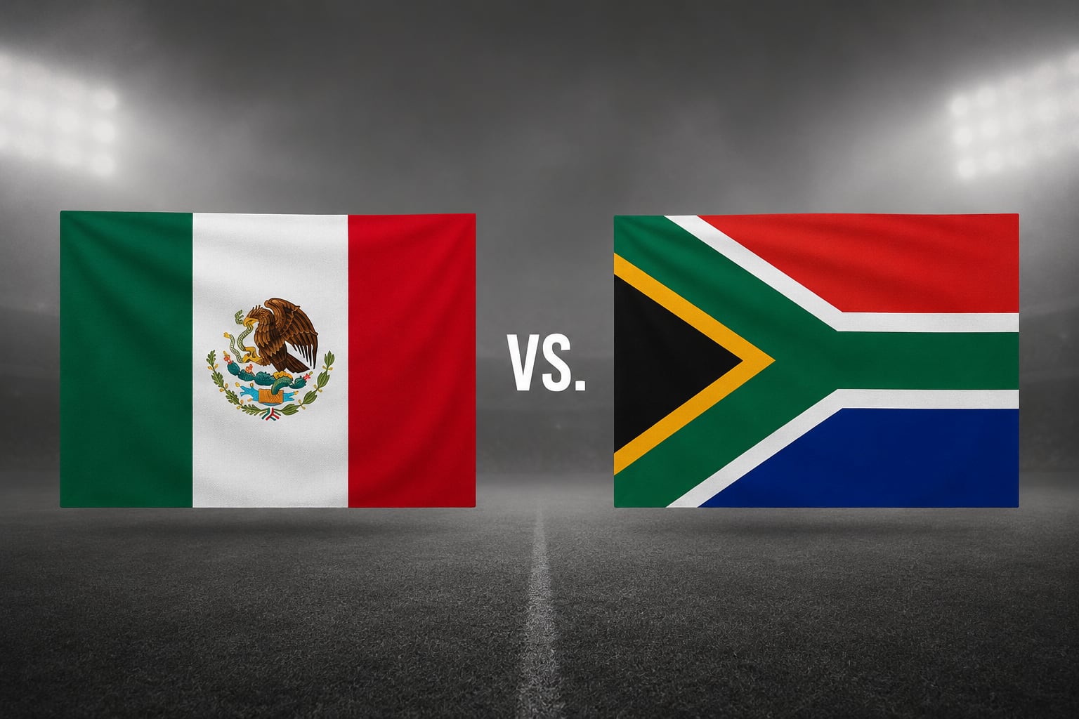 México y Sudáfrica se enfrentan en el primer partido del Mundial 2026, en un juego correspondiente al grupo A.