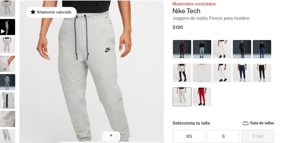 Conjunto deportivo Nike que usaba Nicolás Maduro tras ser detenido en Venezuela por las fuerzas armadas de Estados Unidos.