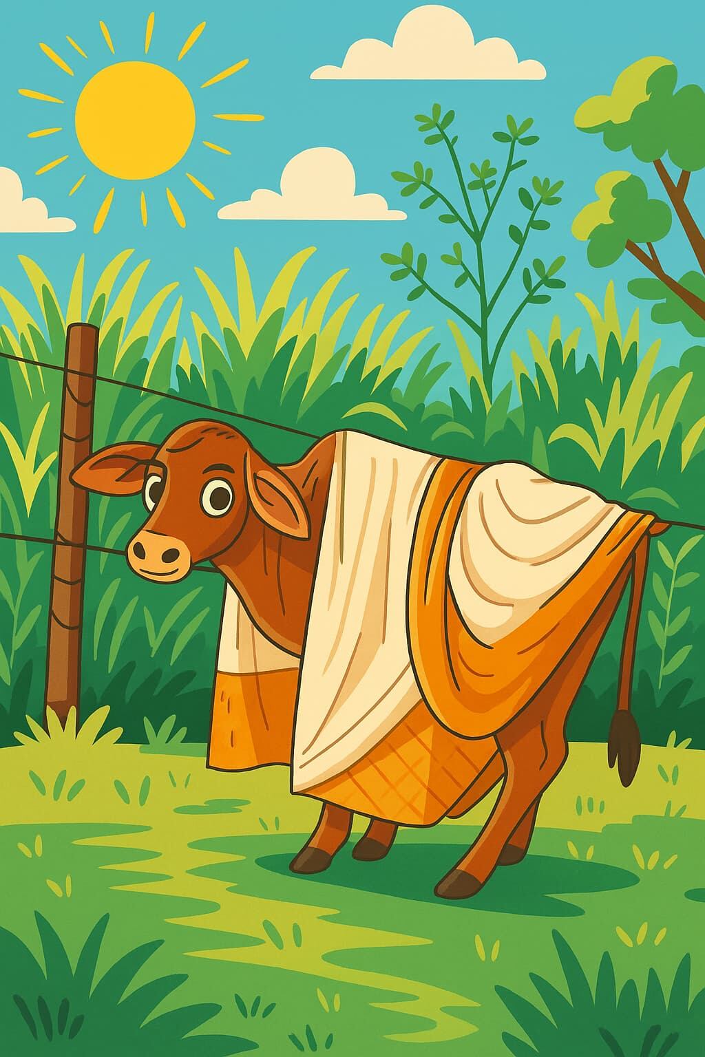 En el hogar de doña Kembly López Aguirre no hay perrito que ladre ni gato que maúlle más fuerte. En su casa, la reina es Meredith, una ternera de apenas dos meses y medio