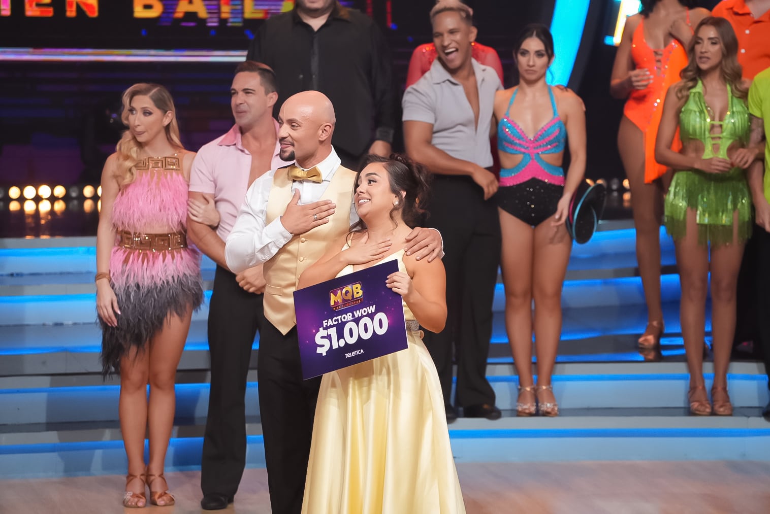 21/09/2025. Mira quien baila, temporada 2. Gala #2. Estudio Marco Picado. Fotografía: Lilly Arce.