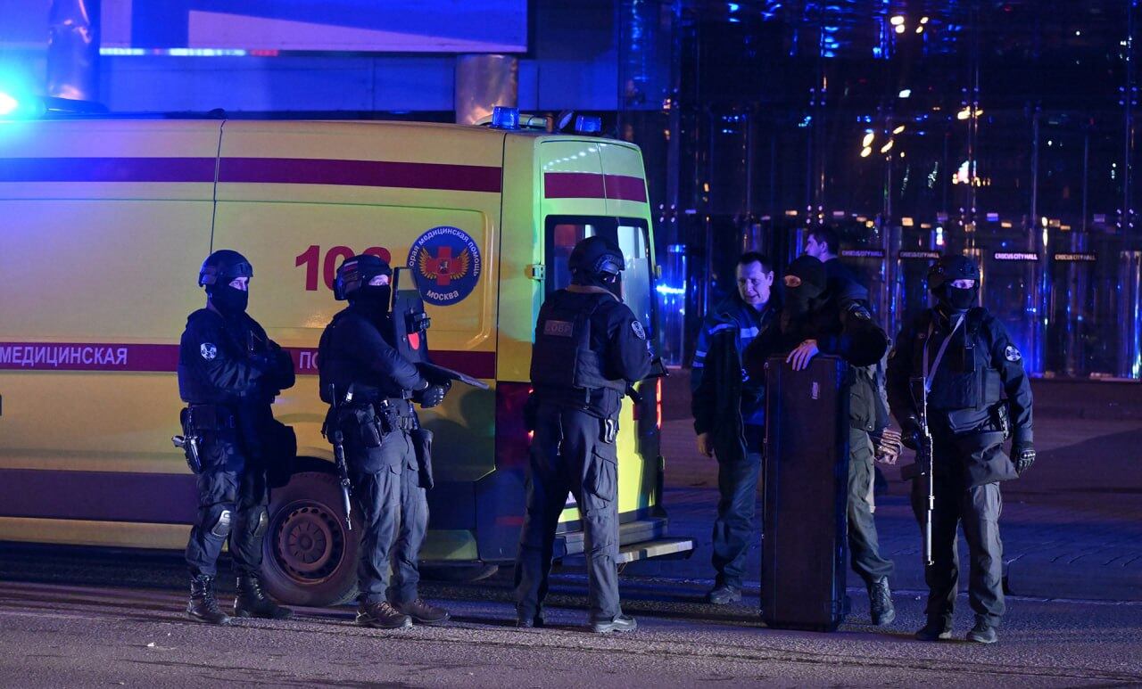 Tiroteo concierto de rock Moscú