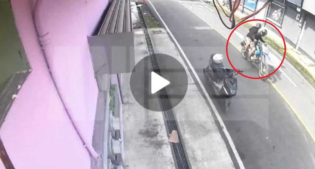 Una cámara grabó cuando los gatilleros atacaron a los dos policías en Batán. Foto ANI.