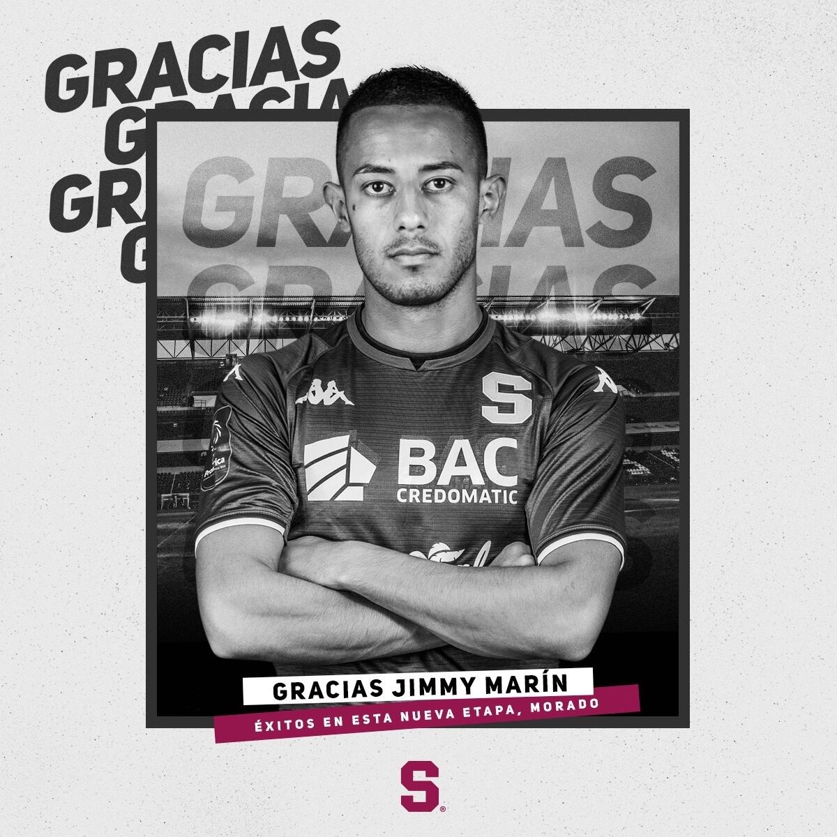 Jimmy Marín no seguirá en Saprissa. Prensa Saprissa.