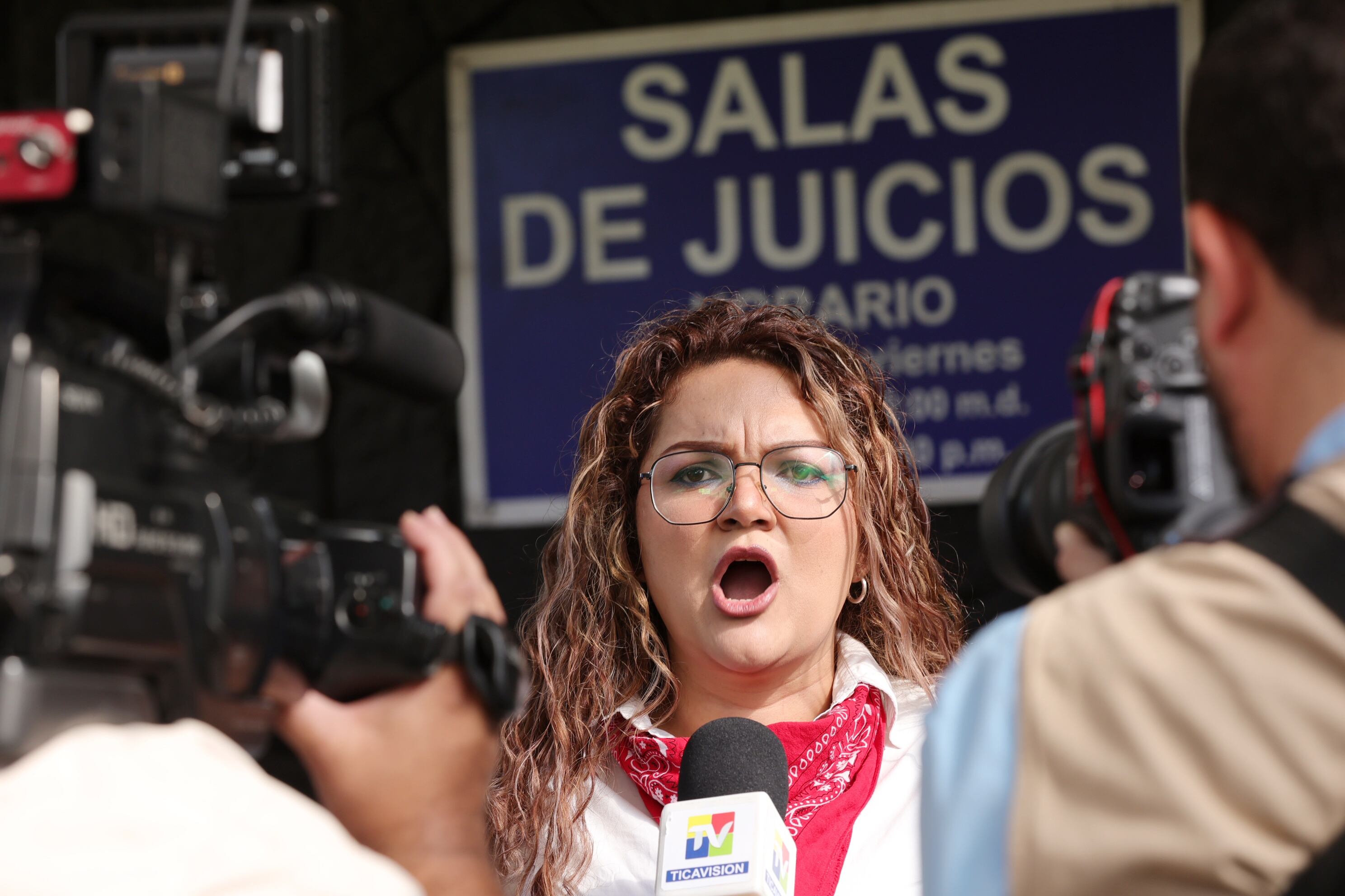 Juicio contra Yendry Quirós Conejo por amenazas contra el diputado Ariel Robles del Frente Amplio / Foto John Durán
