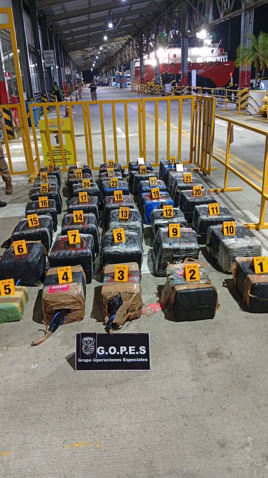 Detienen a sospechosos con cargamento de casi una tonelada de droga. Fotos: MSP