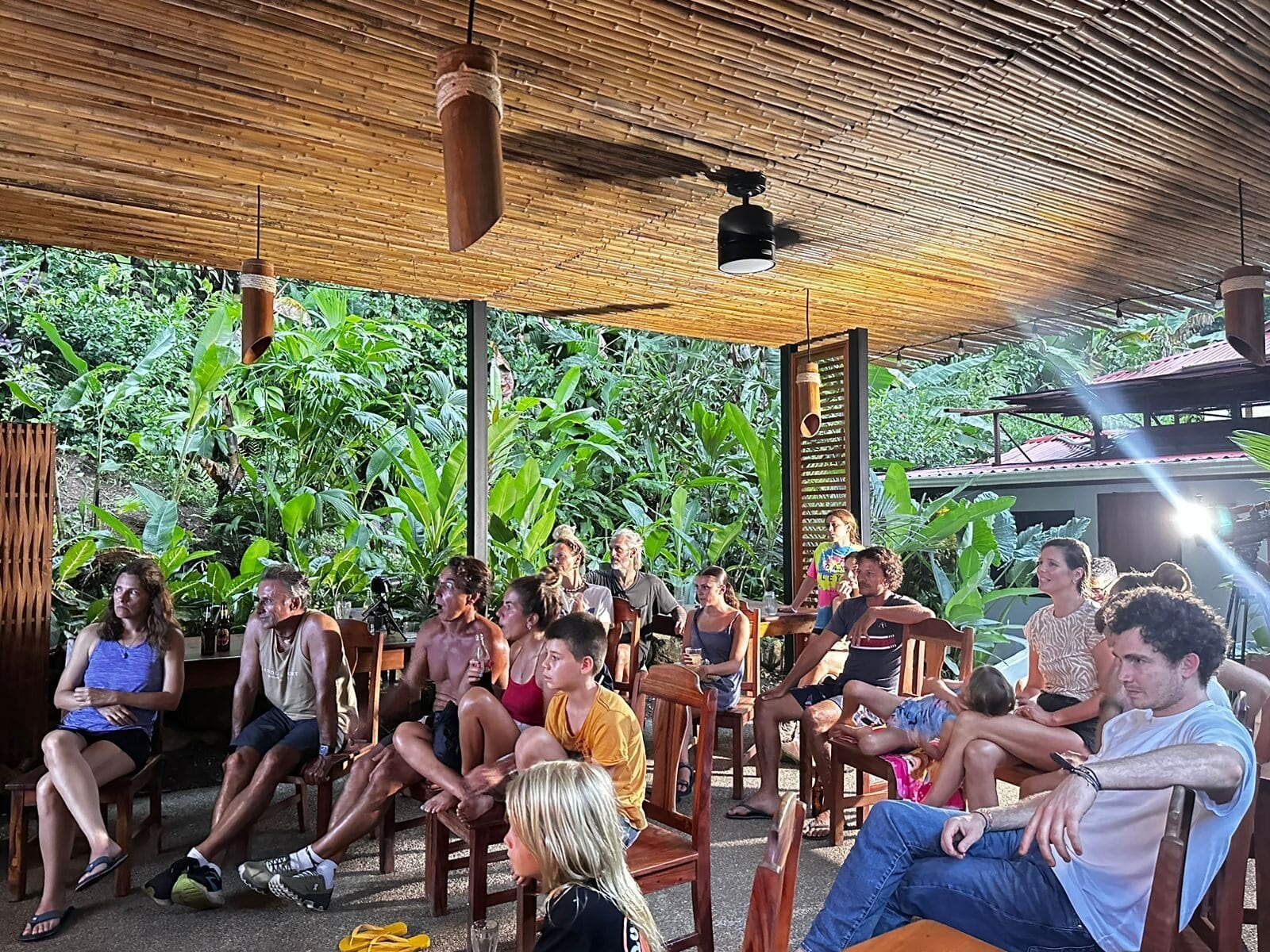 Nadie en Matapalo se quiso perder la participación de Brisa Hennessy. Foto: Cortesía.