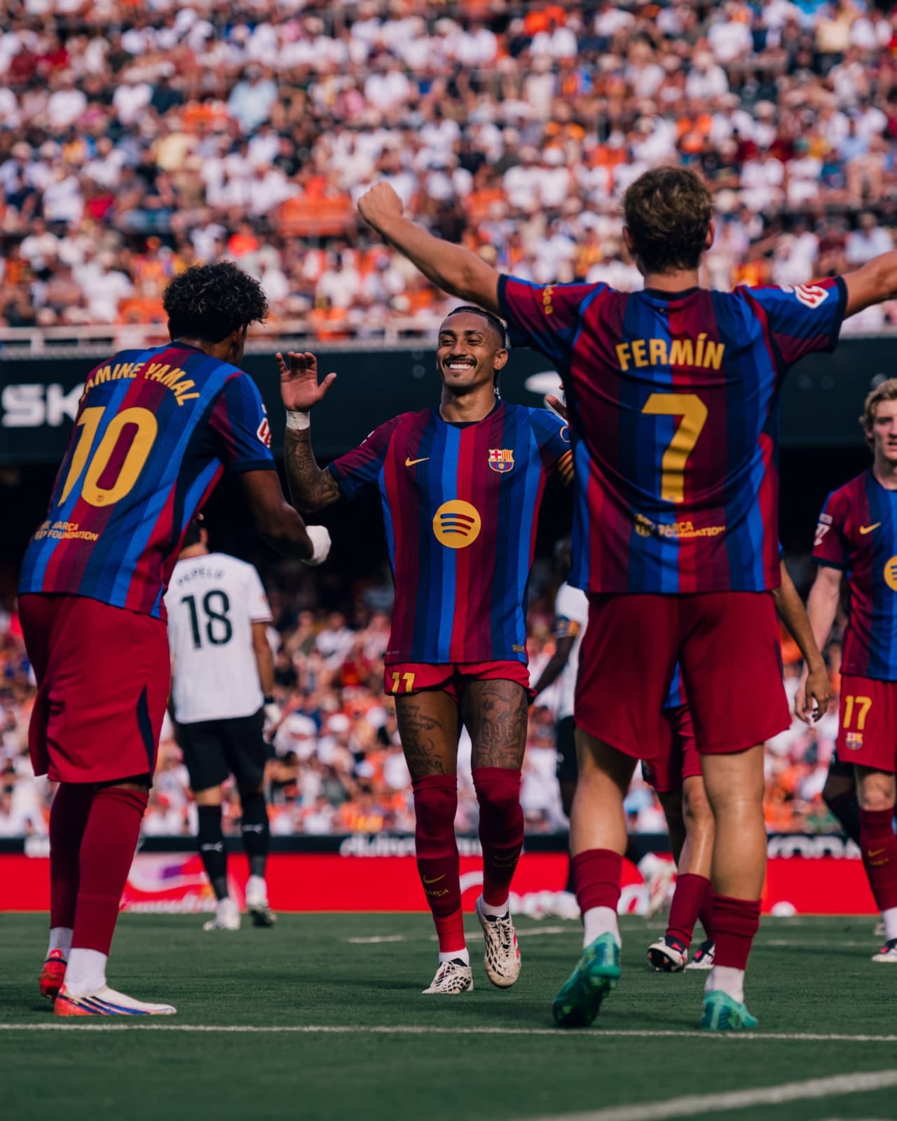 El Barcelona tiene un arranque perfecto en la Liga de España.