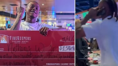 “Ma, nos vamos del barrio”: Hombre apuesta ¢2.500 en casino, se vuelve millonario y lo primero que hace es llamar a su mamá