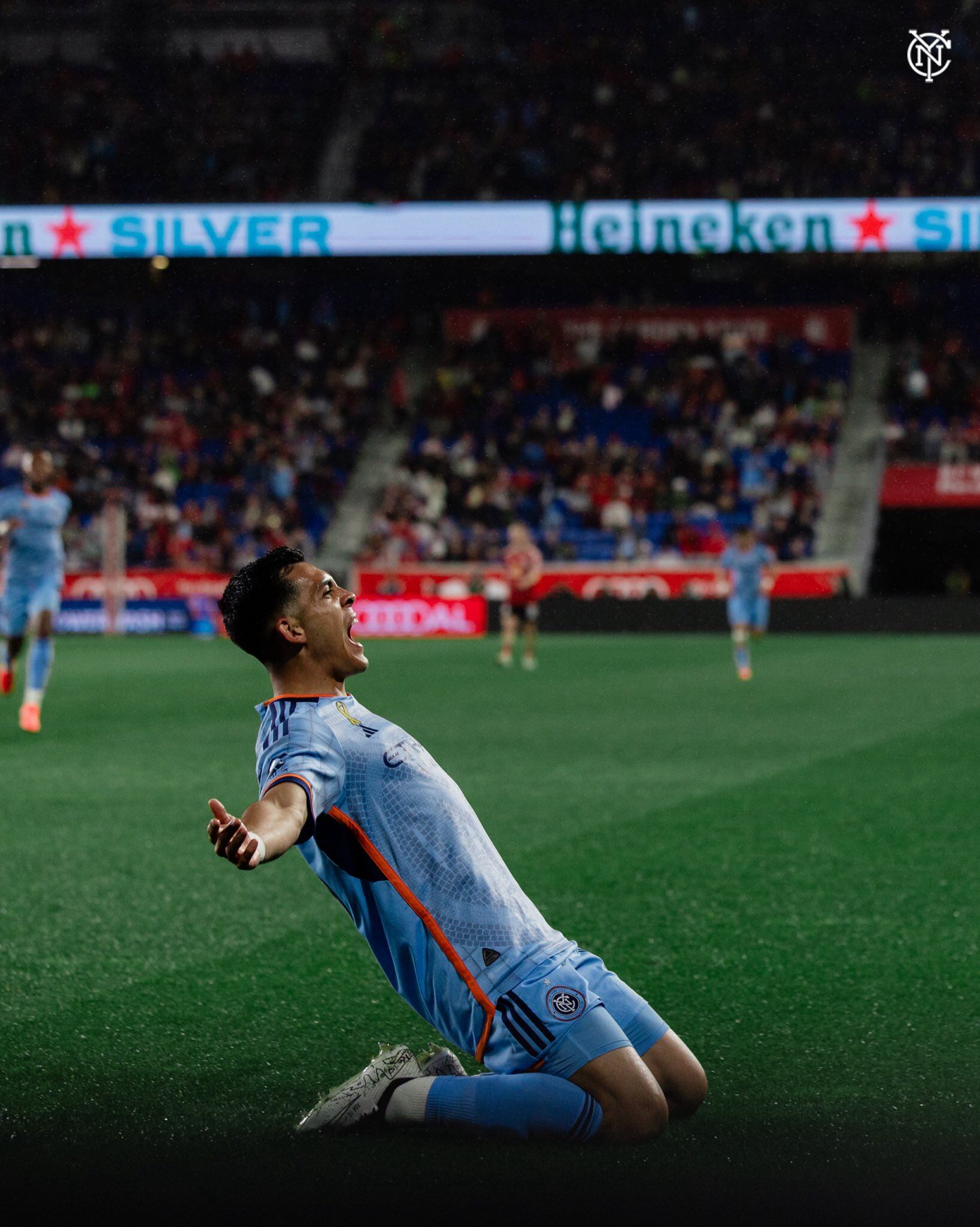 Alonso Martínez llegó a 14 goles con el New York City en la MLS. Foto: X New York City