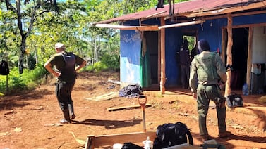 Humedal era usado por narcos: vea todo lo que encontraron en una bodega