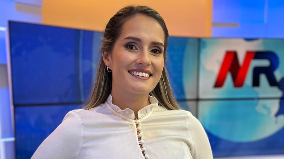 Sheyla Paniagua, de 28 años, trabaja en el noticiero de canal 6 desde hace casi tres meses