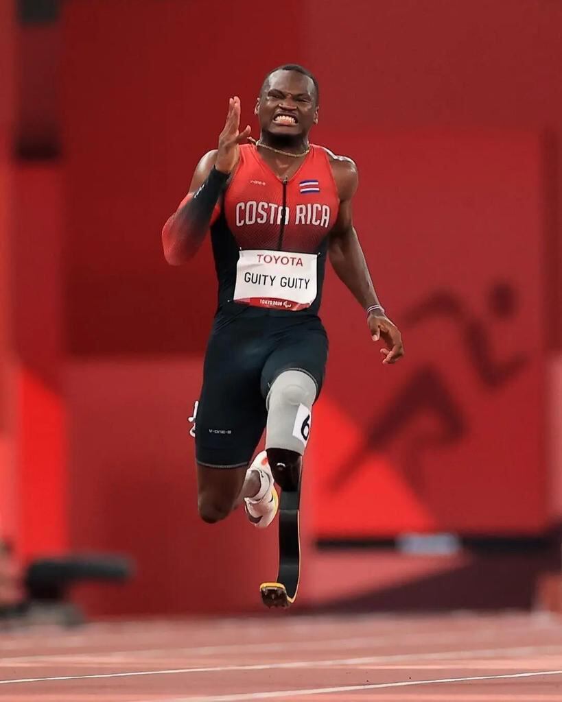 Sherman Güity, 100 metros planos, paralímpico