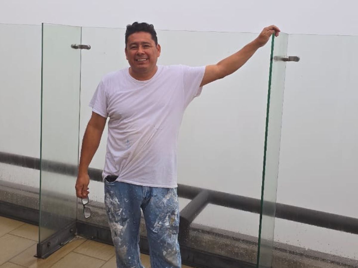 Hoy Ever se dedica a trabajos de construcción y pintura. Foto: Cortesía.