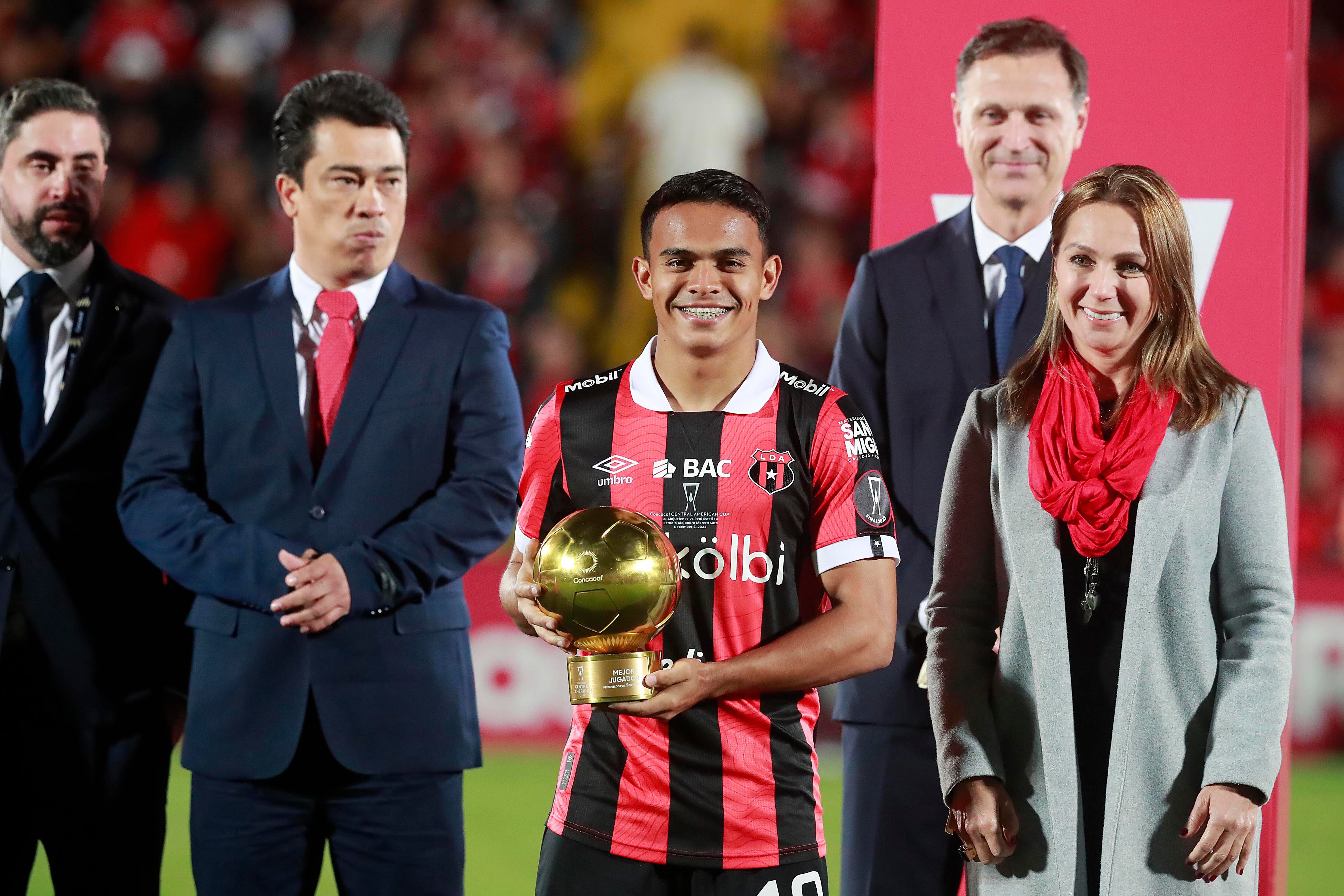 05/12/2023 Estadio Morera Soto. La Liga Deportiva Alajuelense recibió al Real Estelí, en partido de vuelta de la final de la Copa Centroamericana de Concacaf.