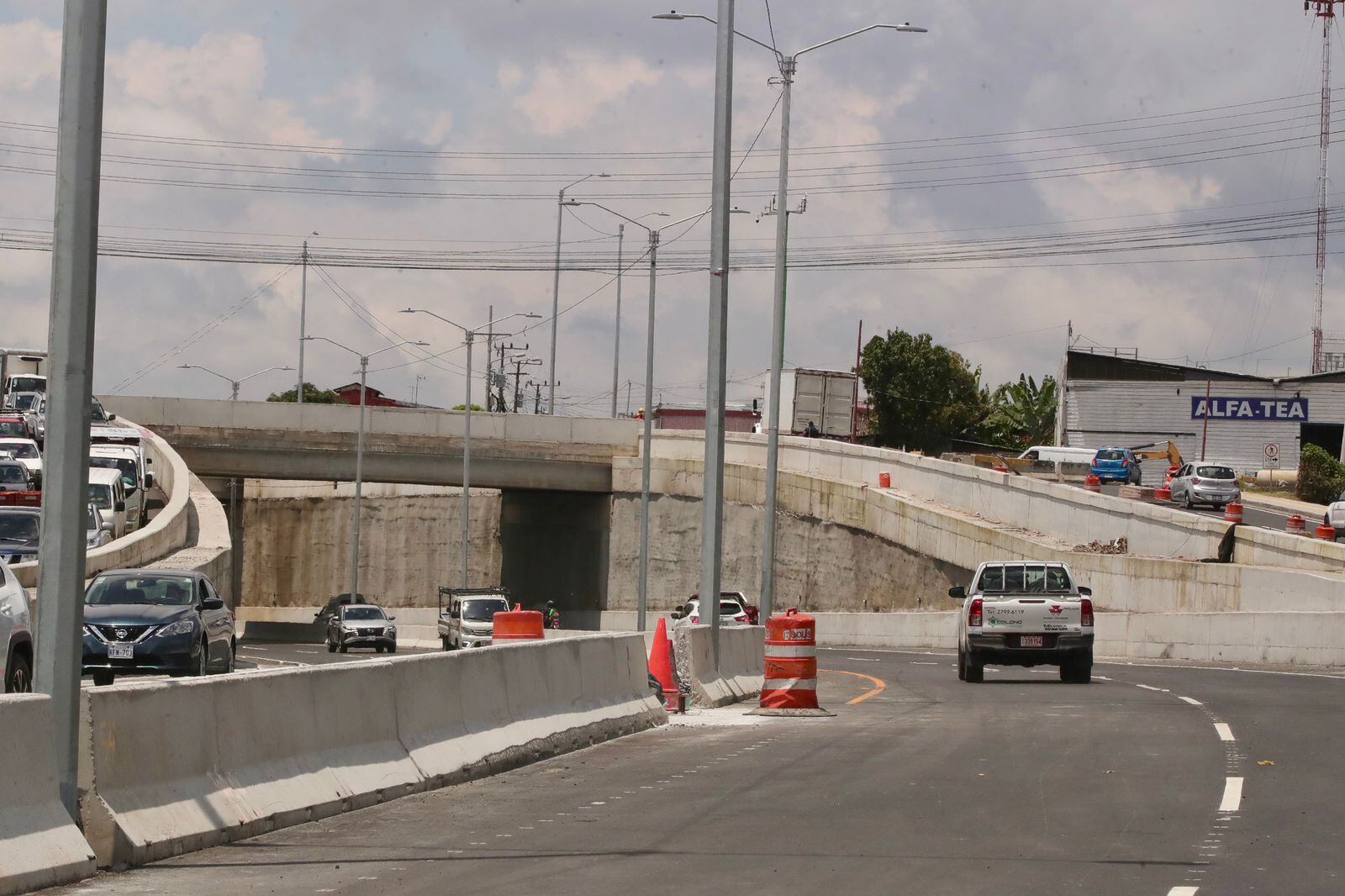 Aquí inicia el recorrido de la última etapa de la Circunvalación norte. Foto: Alonso Tenorio.