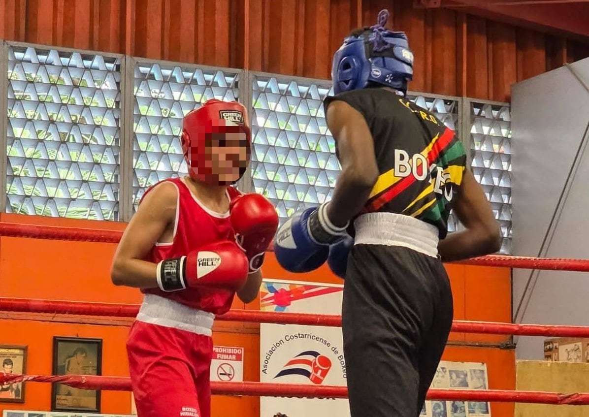 El muchacho murió junto a otro joven de 24 años luego de que la moto en la que viajaban chocó contra un poste. Foto Asociación Costarricense de Boxeo-ACOBOX
