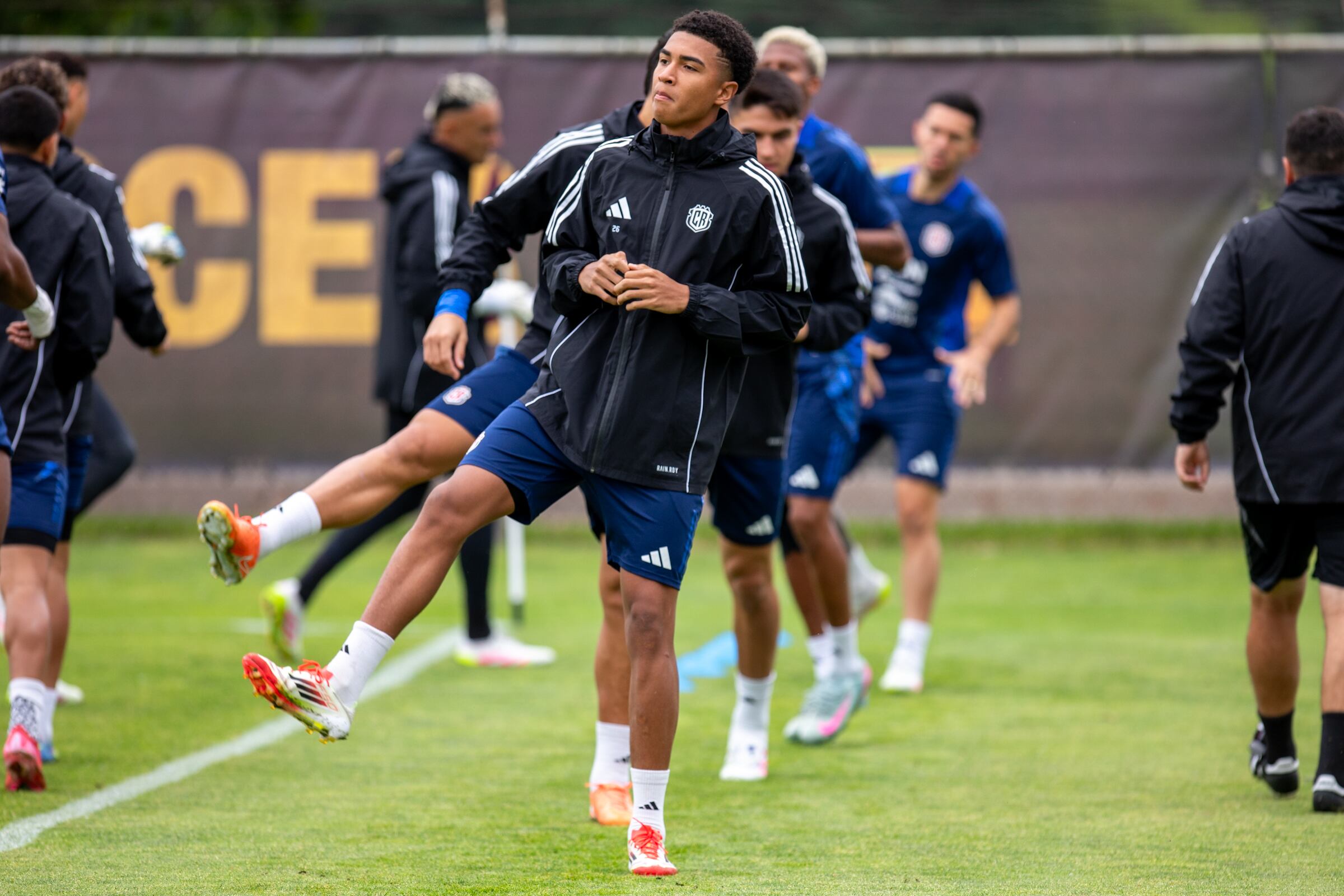 Entrenamiento selección Costa Rica en Minnesota en Copa Oro