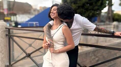 Christian Nodal y Ángela Aguilar