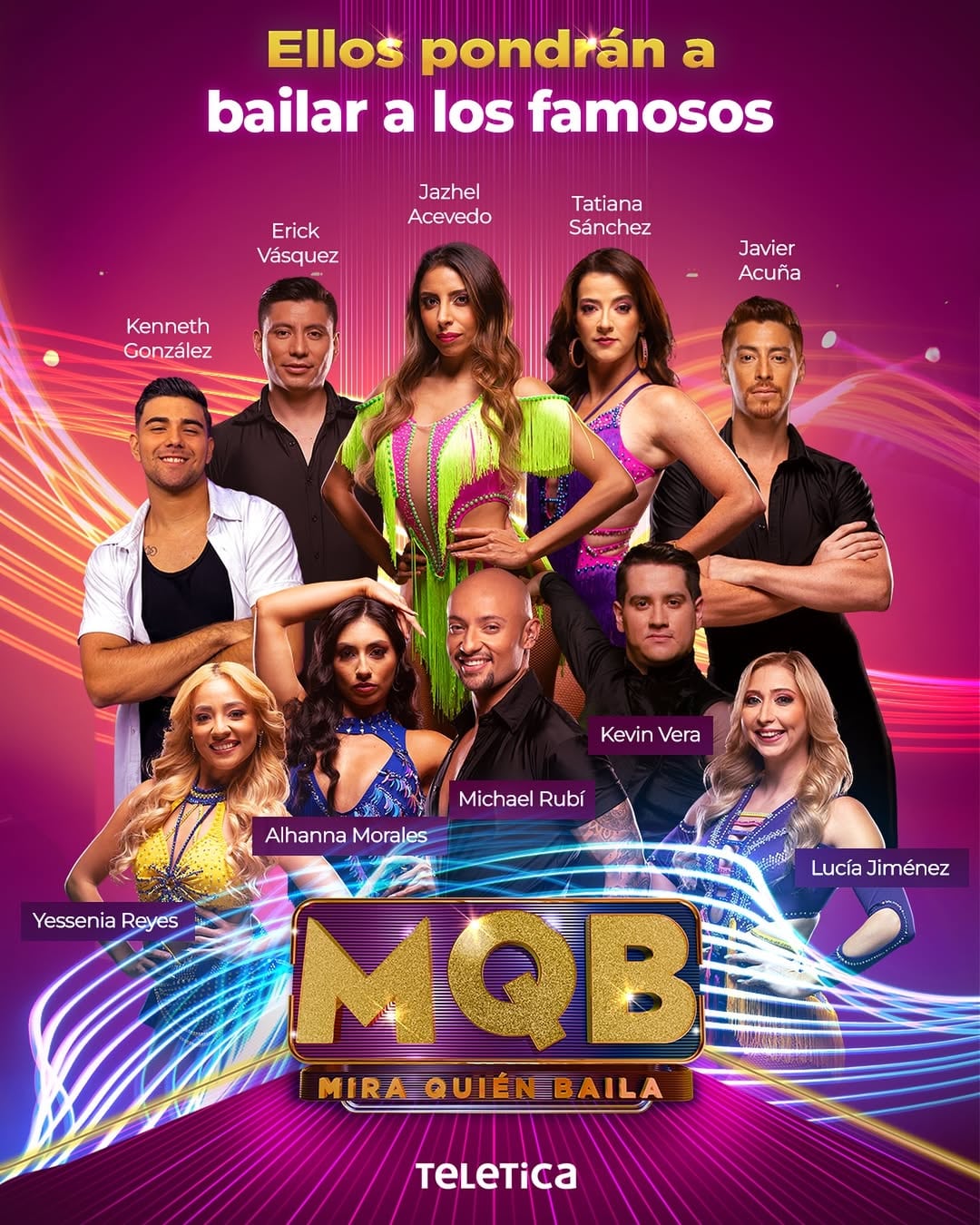 Teletica le marca la cancha a bailarines de Mira quién baila con este reglamento