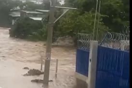 CNE reporta 76 incidentes por lluvias: calles y viviendas inundadas en varios cantones