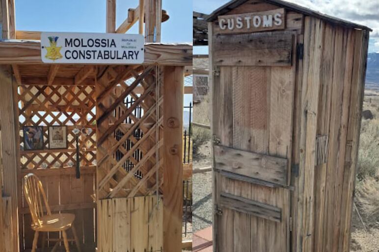 República de Molossia. Fotos: La Nación, GDA