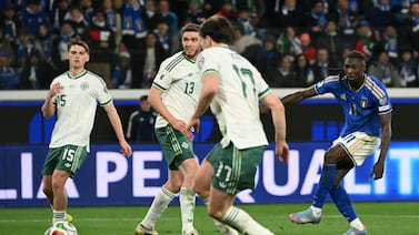 Italia pasó la primera prueba y está a un paso de volver a una Copa del Mundo