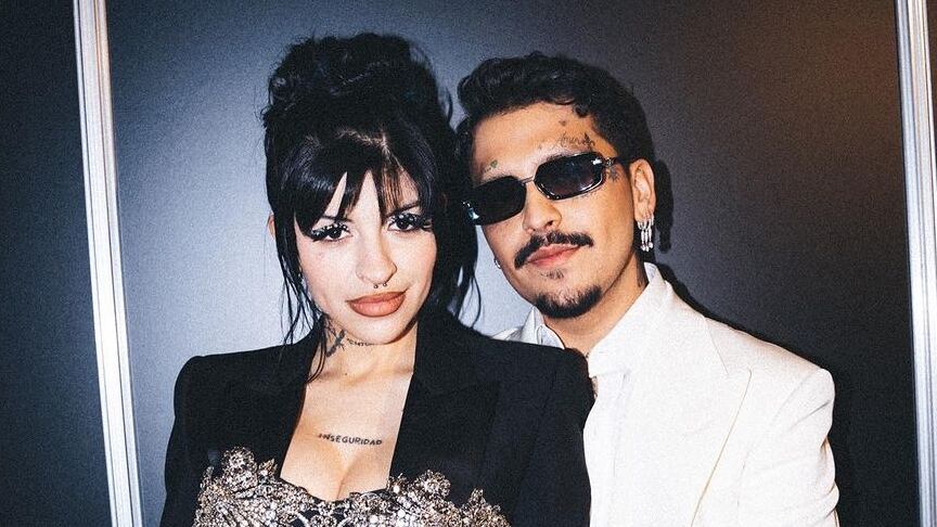 Christian Nodal y Cazzu