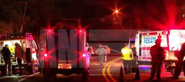 Una mujer falleció y cuatro hombres resultaron heridos la noche de este domingo 22 de febrero, tras un choque entre dos vehículos en La Cima de San Isidro de San Ramón, Alajuela. Foto: ANI