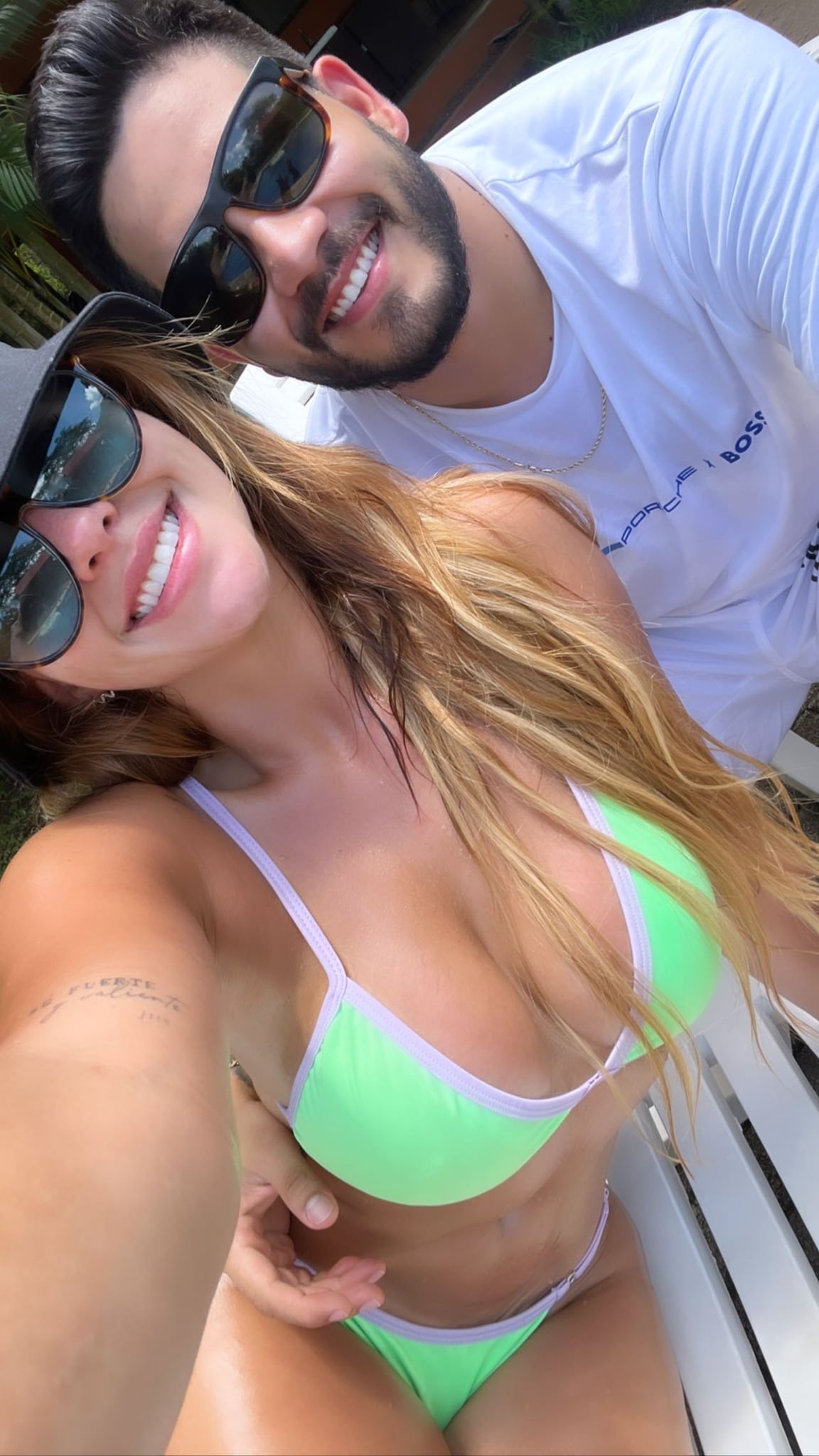 Keyla Sánchez vive al máximo su nueva relación con Alejandro Sequeira.