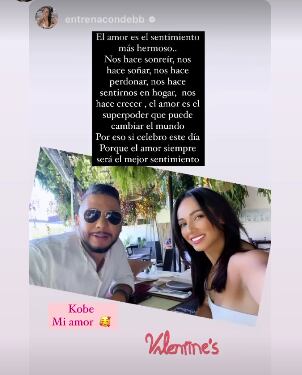 Alonso Solís y su pareja Débora Soto