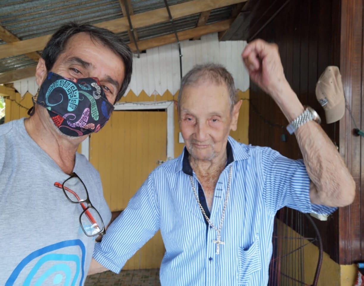 El pasado 20 de febrero don Saúl Guzmán Salas, vecino del Distrito Primero, Cantón Hojancha, cumplió 106 años.