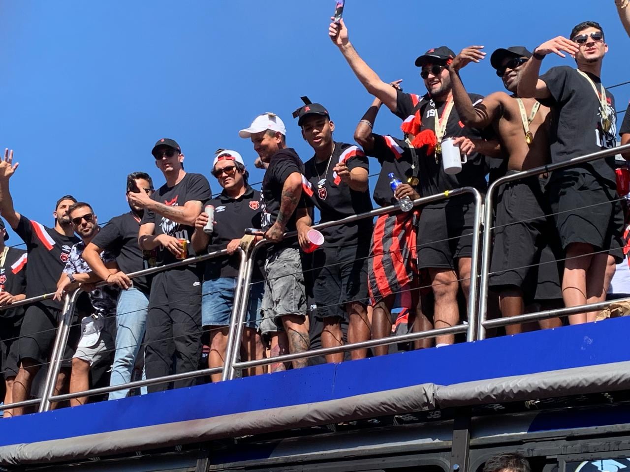 Celebración título Alajuelense, Calle Ancha Alajuela.
