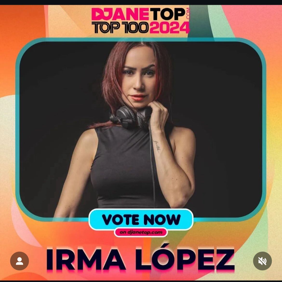 Irma López, locutora