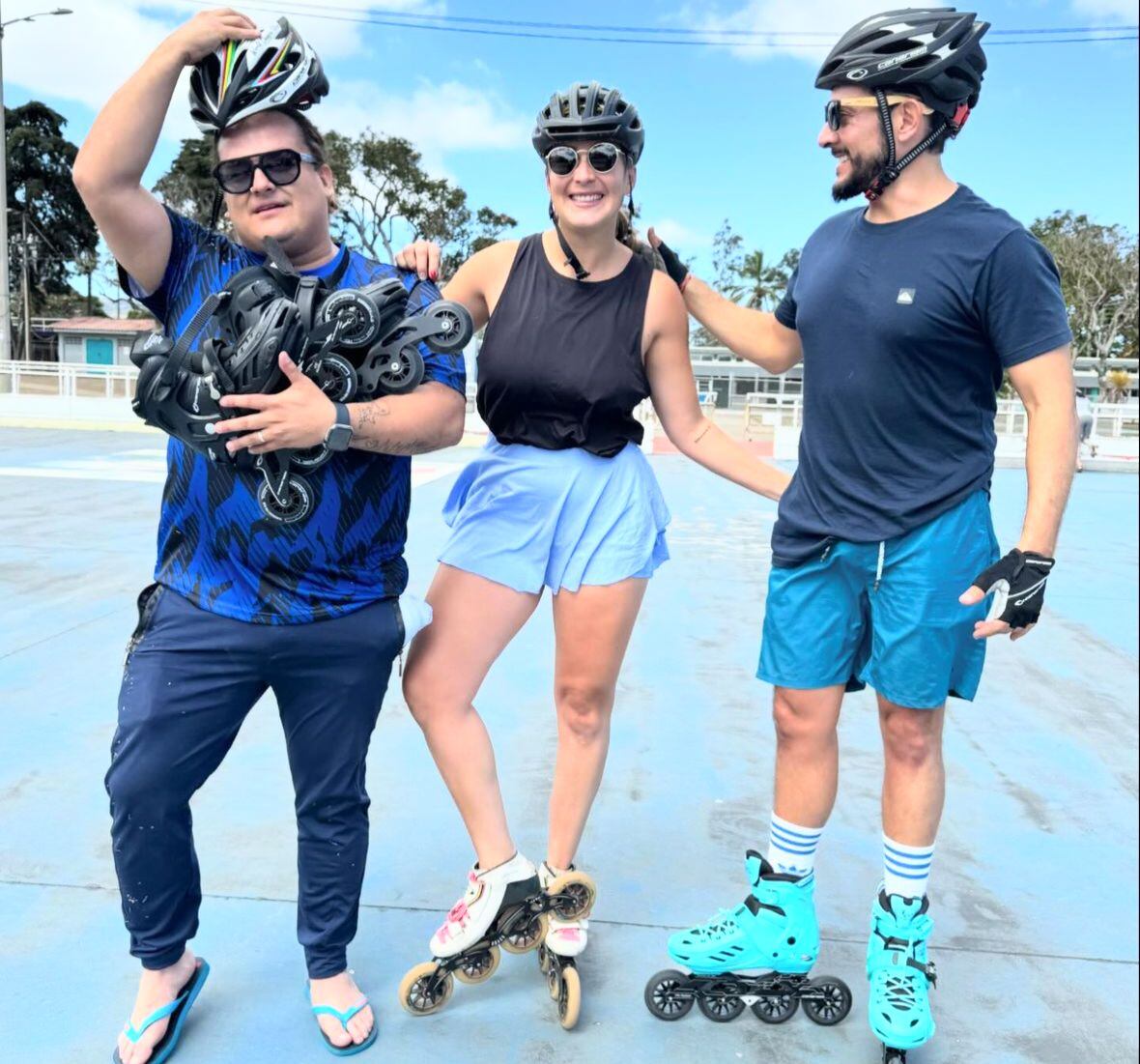 Yiyo y Choché encontraron un deporte que les encanta.